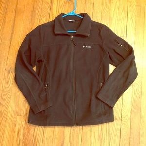 Columbia black fleece jacket